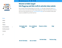 Tablet Screenshot of kiddiesangat.com